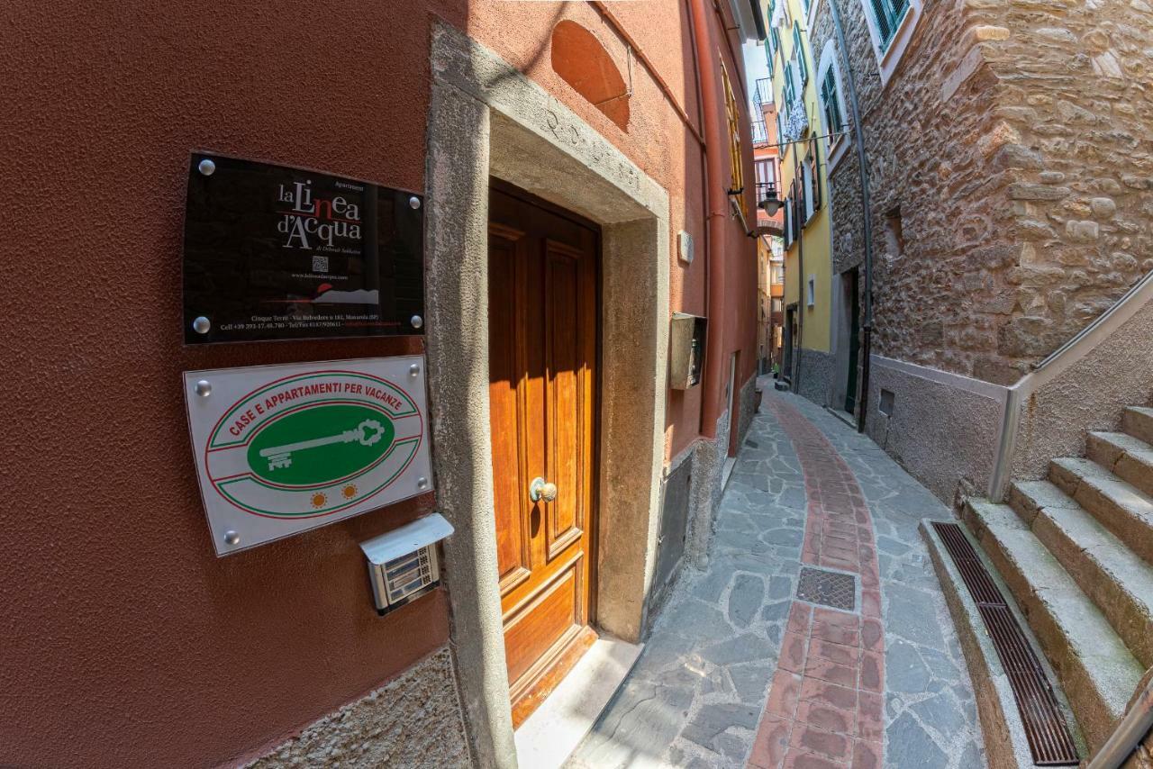La Linea D'Acqua Apartment Manarola Exterior foto